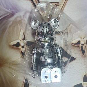 Bearbrick Terminator Silver Figure